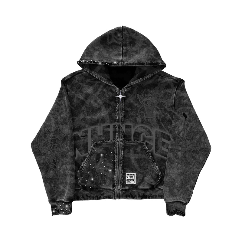 NHŊCE.  The Black Print Jacket — front