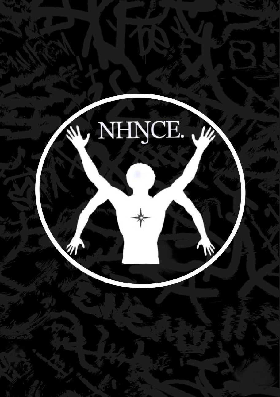 ŊHŊCE. The Black Print Jacket