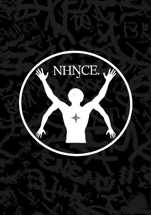 ŊHŊCE. The Black Print Jacket