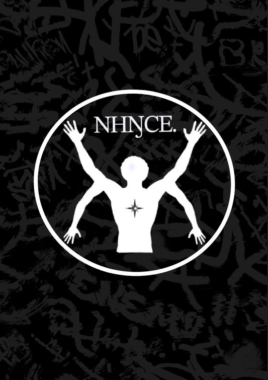 ŊHŊCE. The Black Print Jacket