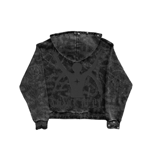 NHŊCE.  The Black Print Jacket — back